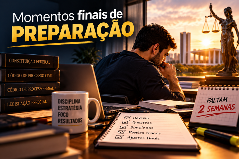 Momentos finais de preparação